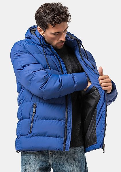 Cipo & Baxx Steppjacke mit Kapuze günstig online kaufen