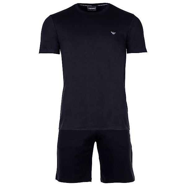 Emporio Armani Pyjama Herren Pyjama Baumwolle günstig online kaufen