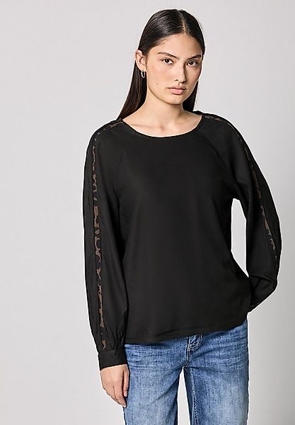 STREET ONE STUDIO Langarmbluse aus softer Viskose günstig online kaufen