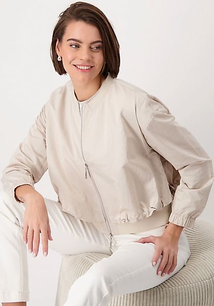 Monari Blouson ohne Kapuze mit Zwei-Wege-Reißverschluss günstig online kaufen