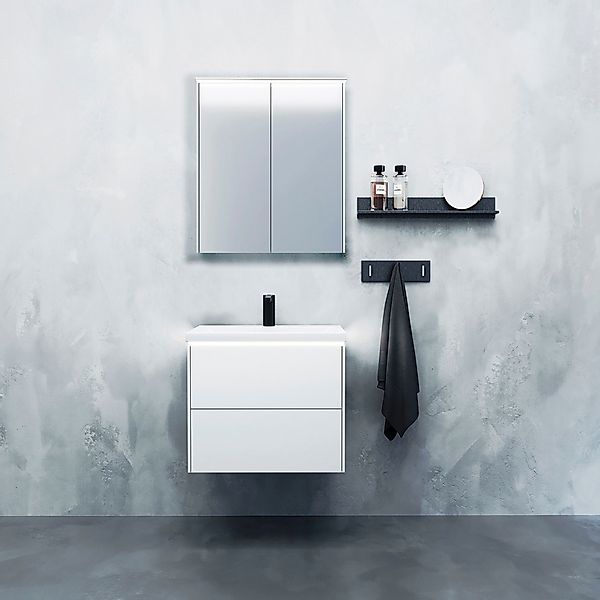 welltime Spiegelschrank "D-Line", Badmöbel, 61.4 cm breit, doppelseitig ver günstig online kaufen