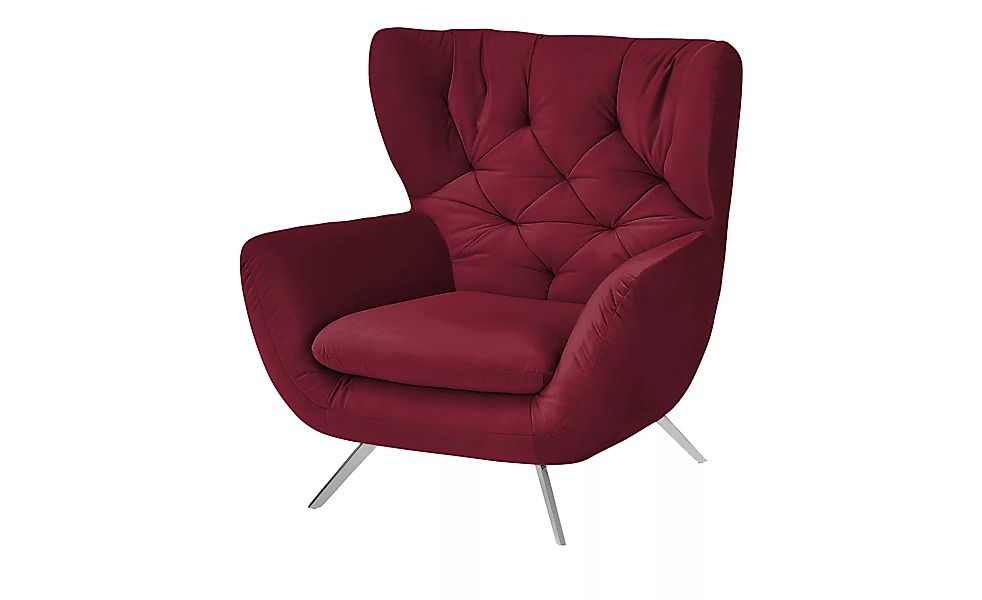 pop Hochlehnsessel - rot - 100 cm - 106 cm - 95 cm - Polstermöbel > Sessel günstig online kaufen