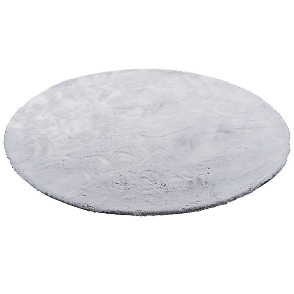 Pergamon Fellteppich Fellteppich Luxus Super Soft Plush Rund, Rund, Höhe: 2 günstig online kaufen