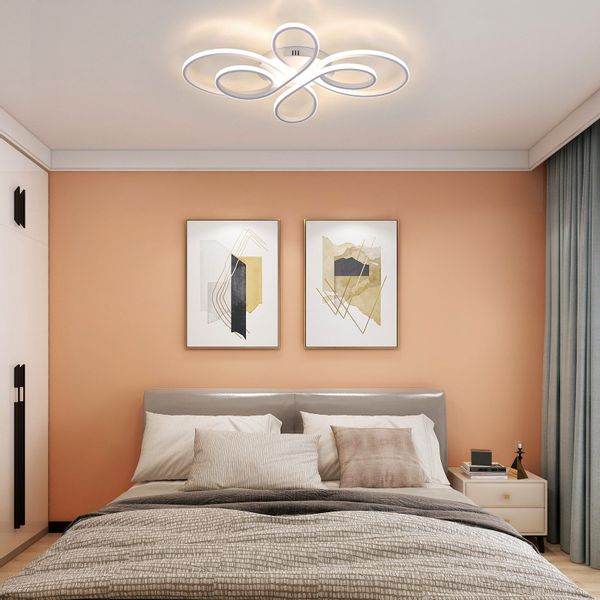 ZMH LED Deckenleuchte Whonzimmer Modern Schmetterlingforming günstig online kaufen
