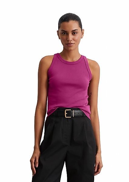Marc OPolo T-Shirt "aus Organic-Cotton-Rib-Jersey" günstig online kaufen