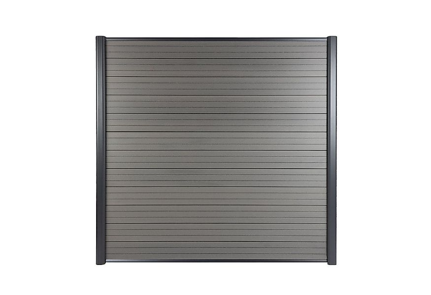 Karat Zaun Gartenzaun, 2 Arten, 180 x 180 cm, Sichtschutzzaun, WPC-Zaun, in günstig online kaufen