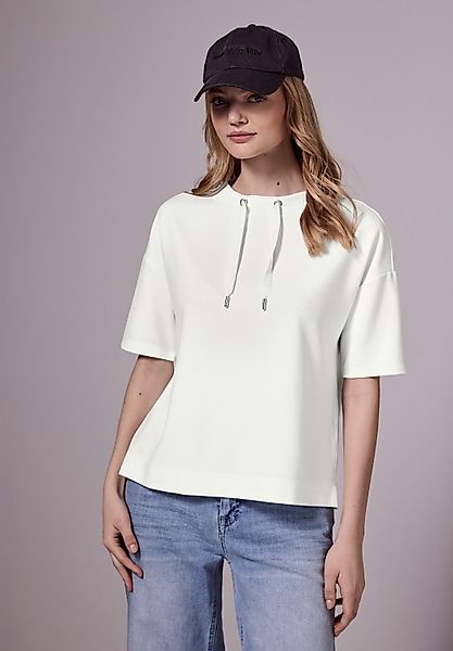 STREET ONE STUDIO T-Shirt mit Tunnelzugband günstig online kaufen