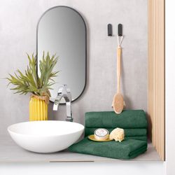 my home Duschtücher Juna, als Set günstig online kaufen