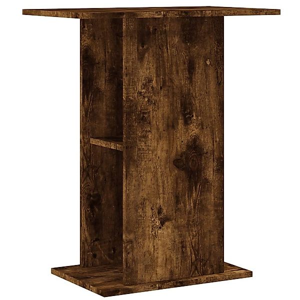vidaXL Aquariumunterschrank Aquariumständer Räuchereiche 60,5x36x72,5 cm günstig online kaufen