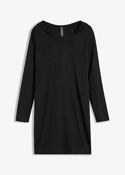 Jerseykleid mit Kapuze günstig online kaufen