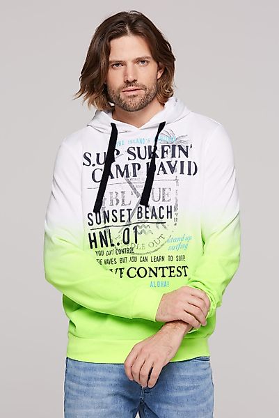 CAMP DAVID Kapuzensweatshirt mit Farbverlauf günstig online kaufen