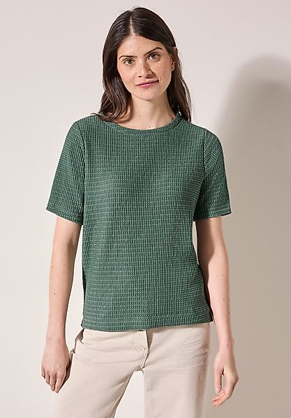 Cecil T-Shirt, aus softem Materialmix günstig online kaufen