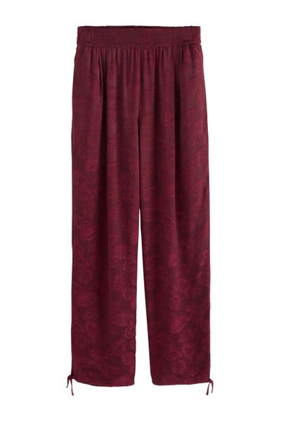 Next Haremshose Satin-Haremshose mit Jacquardmuster (1-tlg) günstig online kaufen