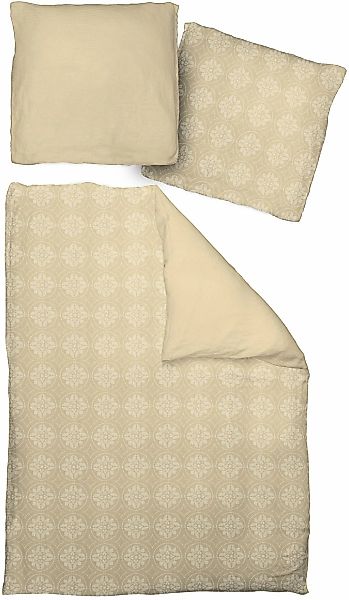 Adam Bettwäsche "Romantic Puligny A" 2 tlg. mit großen Ornamenten günstig online kaufen
