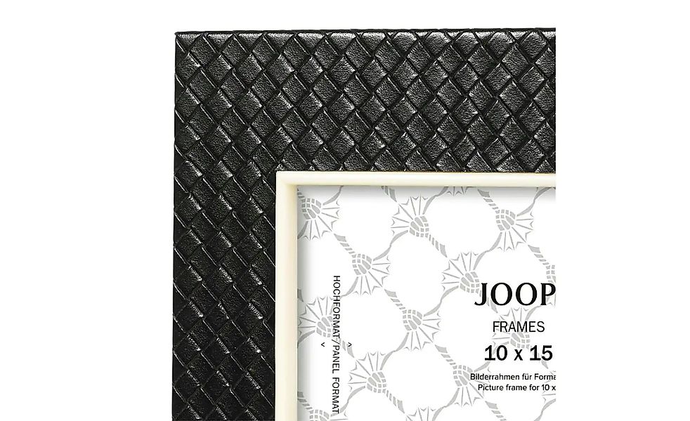 JOOP! Bilderrahmen   ¦ schwarz ¦ Kunstleder ¦ Maße (cm): B: 18 H: 22 Access günstig online kaufen