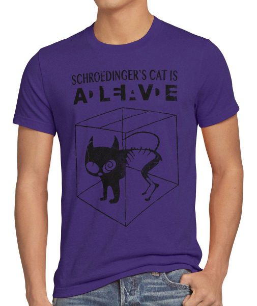 style3 T-Shirt Schroedinger's Katze schrödingers the günstig online kaufen