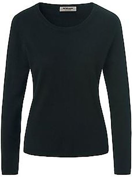 Rundhals-Pullover aus 100% Premium-Kaschmir Peter Hahn schwarz günstig online kaufen