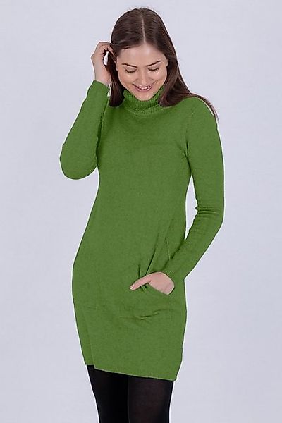 PEKIVESSA Strickkleid Minikleid Damen langarm Longpullover (Einzelartikel, günstig online kaufen