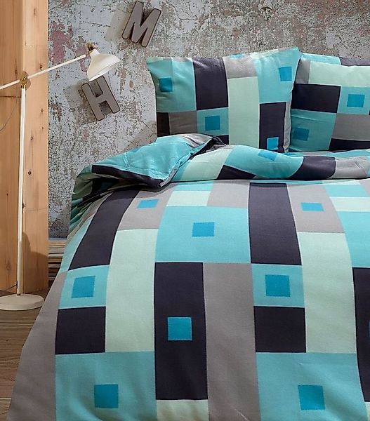 Leonado Vicenti Bettwäsche 3 tlg Winter Bettwäsche 200x200 cm Thermo Fleece günstig online kaufen