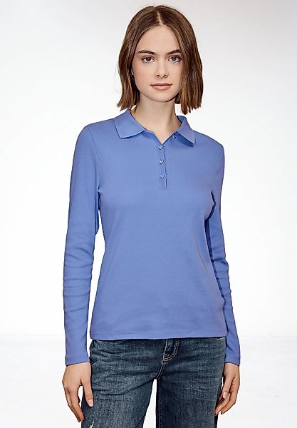 STREET ONE STUDIO Langarmshirt im soften Baumwoll-Mix günstig online kaufen