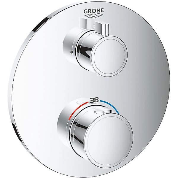 Grohe Thermostat-Brausebatterie Grohtherm Chrom günstig online kaufen