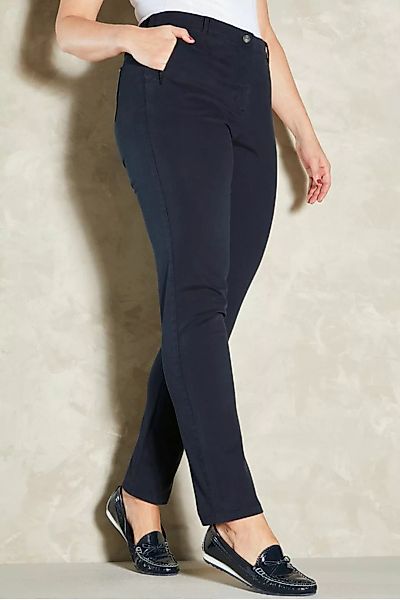 meyermode 5-Pocket-Jeans Hose Slim Fit teilelastischer Bund günstig online kaufen