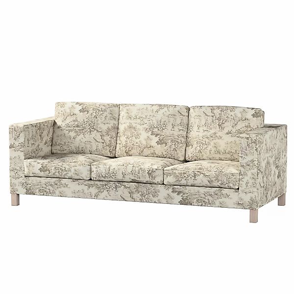 Bezug für Karlanda 3-Sitzer Sofa nicht ausklappbar, kurz, ecru-beige, Bezug günstig online kaufen