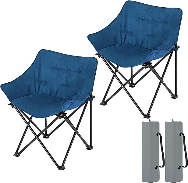 Woltu Campingstuhl (2 St), faltbar, gepolstert, günstig online kaufen