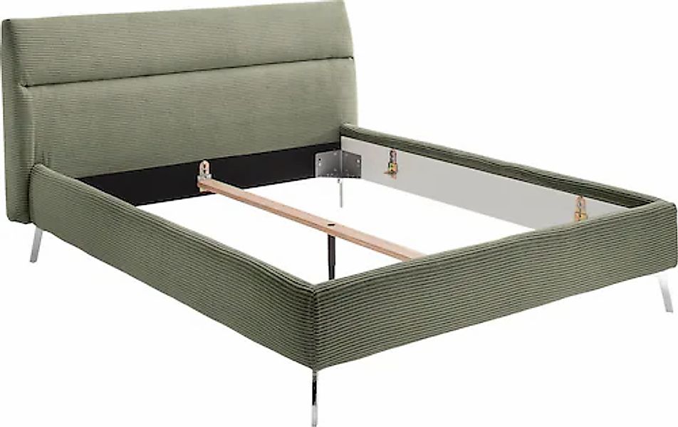 Home affaire Polsterbett »Elvo, weichgepolstertes Kopfteil, wahweise Überlä günstig online kaufen