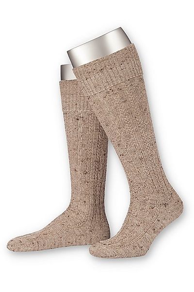 Alpensocks Trachtensocken Trachten Kniestrümpfe - 1023 - nuss/meliert günstig online kaufen