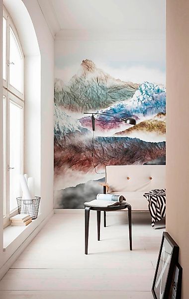 Sanders & Sanders Fototapete Landschaft Multicolor 200 x 250 cm 611920 günstig online kaufen