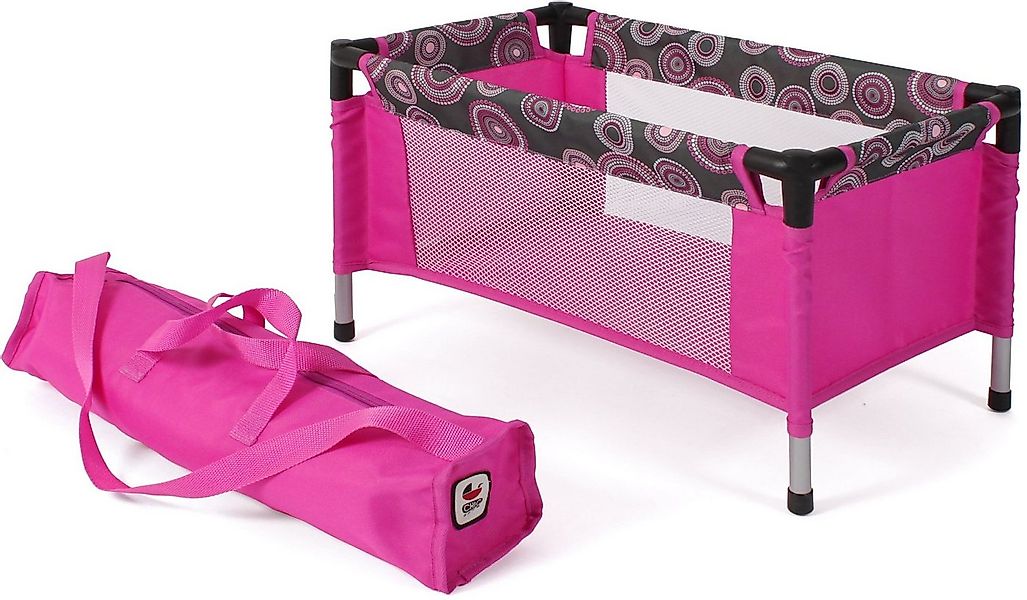CHIC2000 Puppenbett Puppen-Reisebett, Hot Pink, mit Tragetasche günstig online kaufen