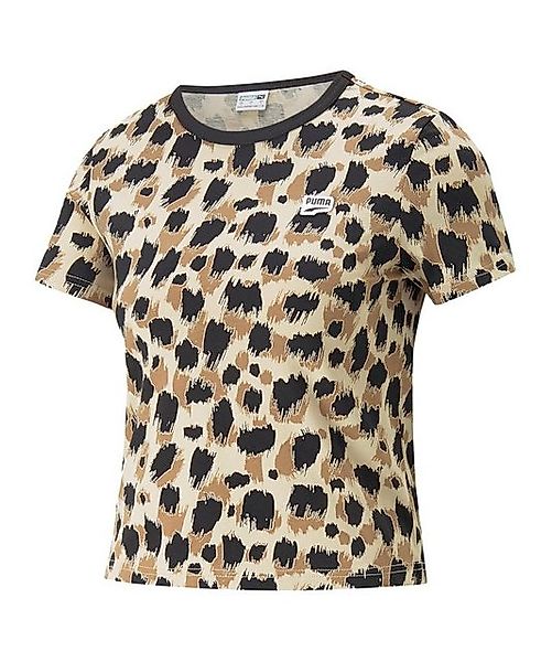 PUMA T-Shirt PUMA DOWNTOWN AOP T-Shirt Damen Baumwolle günstig online kaufen