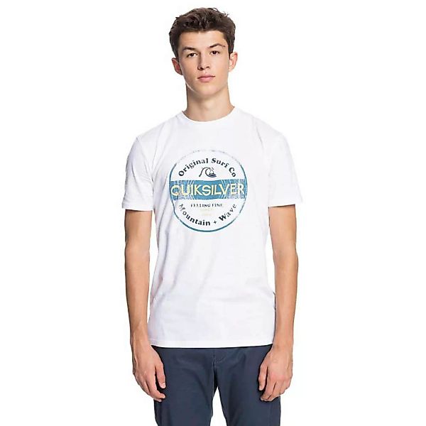 Quiksilver From Days Gone Kurzärmeliges T-shirt S White günstig online kaufen