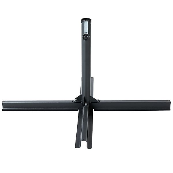 Beliani Zubehör für Sonnenschirme Schwarz 100x100x55 günstig online kaufen