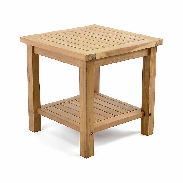 VCM Gartentisch "Beistelltisch Blumenhocker Teakholz behandelt Teak" günstig online kaufen