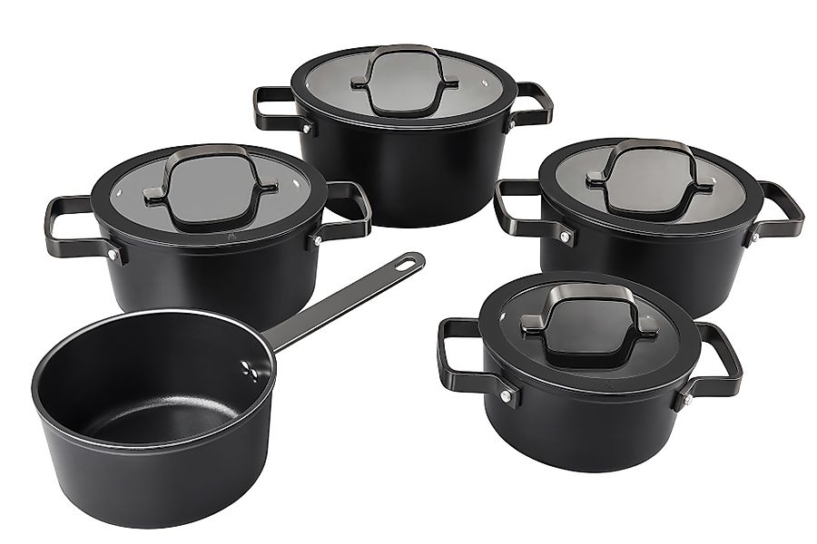 Hanseatic Topf-Set »ALU PRO« Set, Fleischtopf 1x 16 cm / 2x 20 cm / 1x 24 c günstig online kaufen