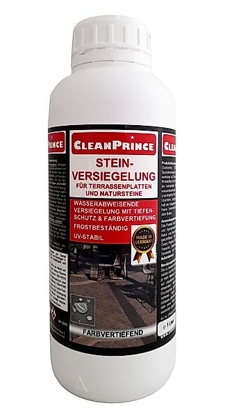 CleanPrince Steinversiegelung für Terrassenplatten und Natursteine günstig online kaufen