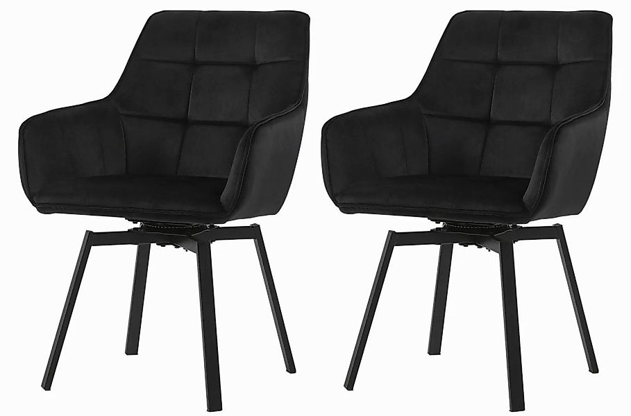 Ofcasa Esszimmerstuhl Drehstuhl (2er Set), Gepolsterter günstig online kaufen