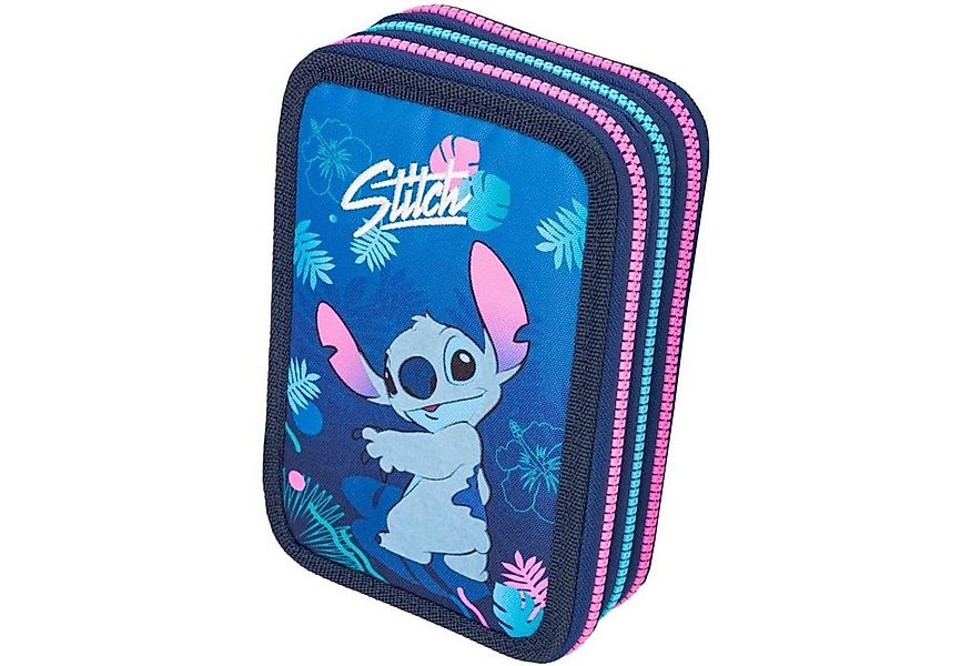 CoolPack Federmäppchen Dreifach-Mäppchen mit Zubehör Stitch, (1-tlg) günstig online kaufen