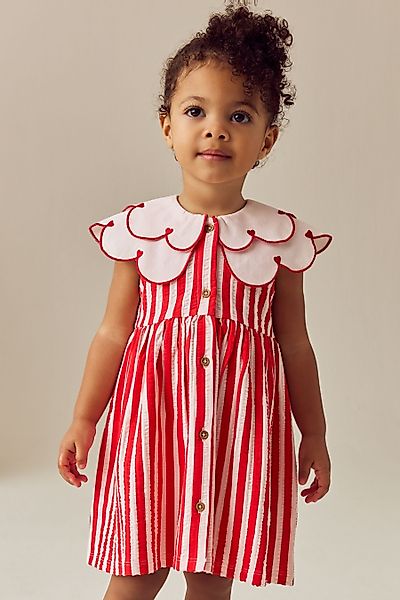 Next Sommerkleid Ärmelloses Kleid mit Kragen günstig online kaufen