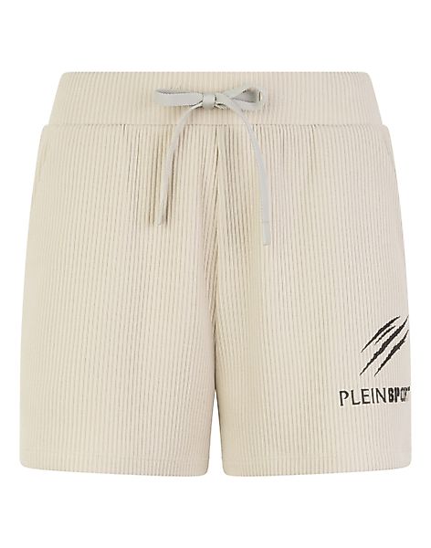 PLEIN SPORT Shorts "Ribbed Loose Fit Shorts Scratch" günstig online kaufen
