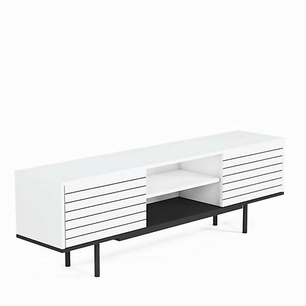 DEMA Home TV-Schrank Lowboard Colosseo, Breite 160 cm, Fernseher bis zu 32- günstig online kaufen