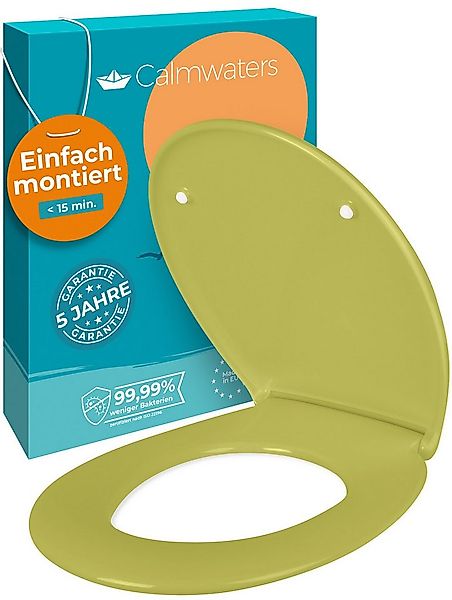 Calmwaters WC-Sitz Original, Premium, Made in EU, Absenkautomatik, bis 250 günstig online kaufen