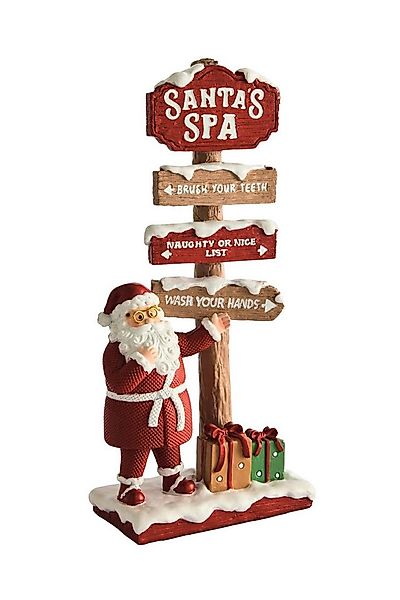 Next Dekoobjekt Santa Spa, Weihnachtsschild-Ornament günstig online kaufen