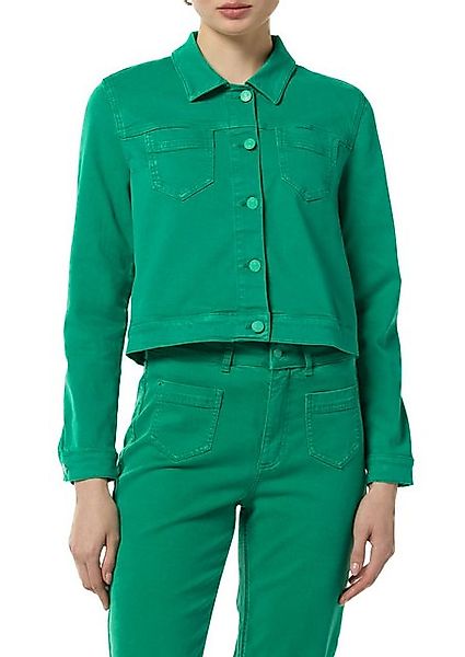 comma casual identity Blusenblazer Cropped-Jacke aus elastischem Twill Garm günstig online kaufen