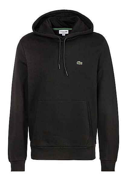 Lacoste Kapuzensweatshirt mit Lacoste Krokodil Stickerei auf der Brust günstig online kaufen