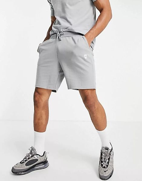 Bolongaro Trevor – Sweat-Shorts in verwaschener Optik-Blau günstig online kaufen
