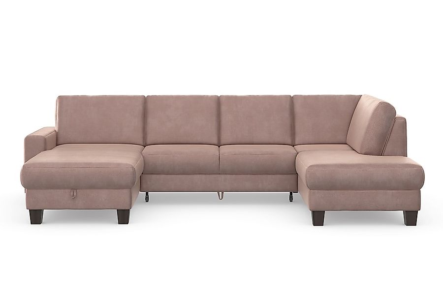 Home affaire Wohnlandschaft "Summer U-Form" mit oder ohne Bettfunktion und günstig online kaufen