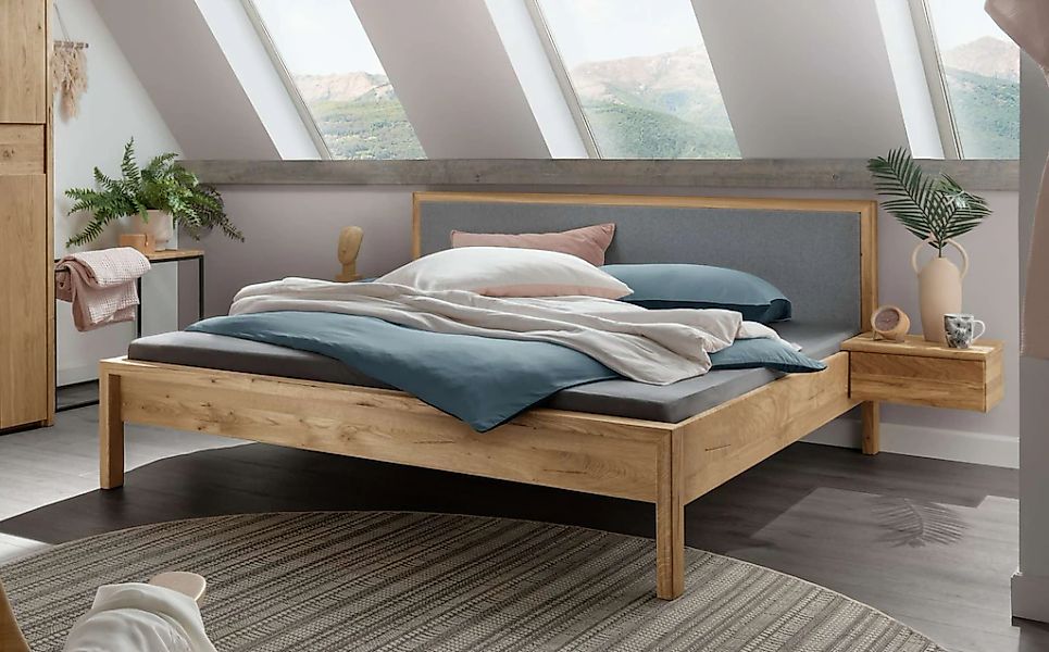 Home affaire Schlafzimmer-Set "Huven Schlafzimmer" Set, 3 Stk. tlg. Massivh günstig online kaufen